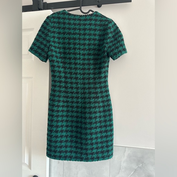 Sandro green wool dress - Picture 2 of 8